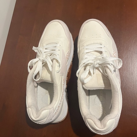 GUC White and Cream Leopard Harman Sneakers - Picture 2 of 7